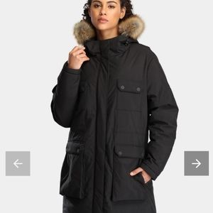 NWT ORORO WOMEN'S THERMOLITE® HEATED PARKA - BLACK